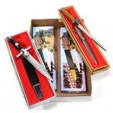 Lot: 4 New (Reproduction) German Knives