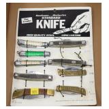 Lot: 9 Folding Knives