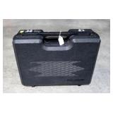 Hard handgun case, 16" x 12" x 6" D