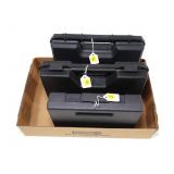 Lot, 3 hard handgun cases