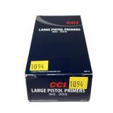 Case of 1,000 CCI No. 300 large pistol primers,