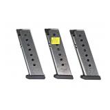 3- SIG P220 8-round .45 Auto magazines,