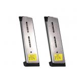 2- Wilson Combat 8-round .45 ACP magazines