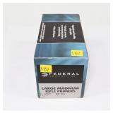 Case of 1,000 Federal large magnum rifle primers