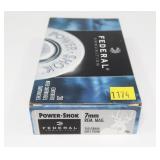 Box of Federal 7mm REM Mag. 150-grain SP