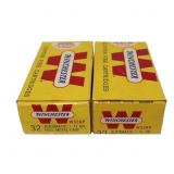 Lot, 2 boxes of Winchester .32 Automatic FMC