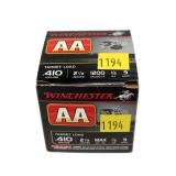 Box of Winchester AA .410 Ga. 2.5" No. 9