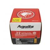 Box of .22 lR hollow point cartridges, 250 Rds.