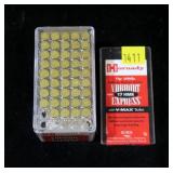 Hornady 17 HMR 17 Gr. Cartridges, partial