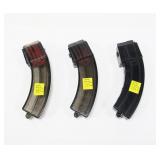 3- 30 Rd. 10/22 .22 LR magazines -x3 magazines