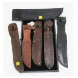 Lot: Assorted Sheaths,