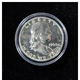 1960 Franklin half dollar, Proof
