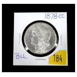 1878-CC Morgan dollar, BU