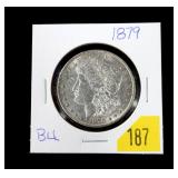 1879 Morgan dollar, BU