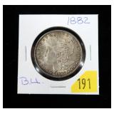 1882 Morgan dollar, BU