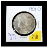 1901-O Morgan dollar, gem BU