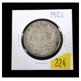 1921 Morgan dollar