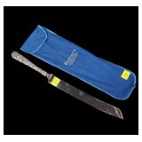 Kirk & Son sterling handled cake knife, 12.5"