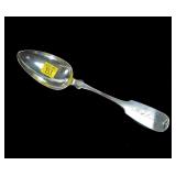Coin silver serving spoon, 1.555 T.oz.