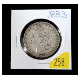 1883 Morgan dollar