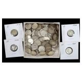 192- Dimes, 90% silver -x192 dimes