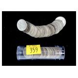 50- DImes, 90% silver -x50 dimes