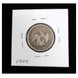 1859 Seated Liberty quarter