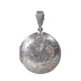 Sterling silver locket
