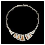 Sterling silver Mexican 15" necklace with