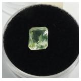 Emerald mix cut peridot, approx. 3.5 ct.