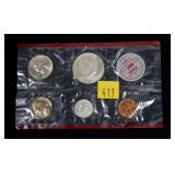 Half of 1964 Denver U.S. Mint set
