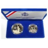1986 2-coin commemorative set