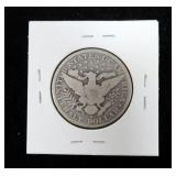 1896-O Barber half dollar