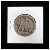 1916 Walking Liberty half dollar