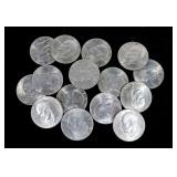 15- Eisenhower dollars, mixed dates -x15 dollars