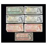 Lot, Canadian currency, $10 face value