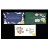 3- 1996 U.S. Mint sets: 1992, 1993, 1997  -x3 sets
