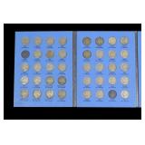 Partial set of Jefferson nickels 1938-1959,