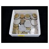 Lot, foreign coins, 40 pcs.