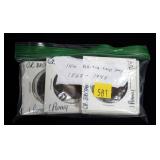 Lot, British large cents, 14 pcs.