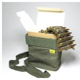 Lot, 100 rounds of 7.62mm NATO linked with one