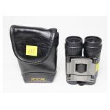Focal DA-8210 8x21 binoculars with case