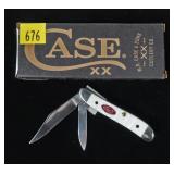 Case XX Jig Peanut 2-blade folding knife,