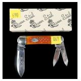 Queen Steel 043 264 3-blade folding knife with box
