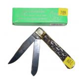 Hen & Rooster 312-GPB 2-blade folding knife