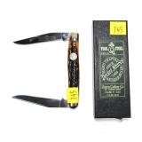 Queen Cutlery #66 2-blade folding knife with box