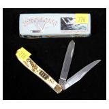 Honk Falls Trapper 2-balde folding knife with box