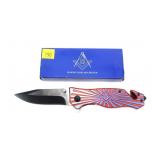 Folding knife with Mason