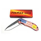 Premier Edge patriotic folding knife