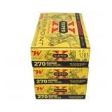 3- Boxes of .270 WIN. 150-grain Power Point